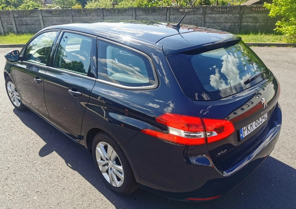 Peugeot 308 cena 44900 przebieg: 187700, rok produkcji 2018 z Krotoszyn małe 56